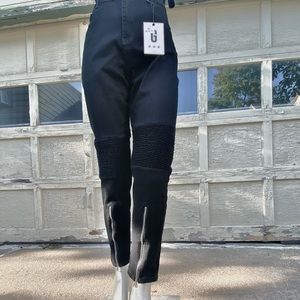 Men’s Size 36 Black Moto Jeans